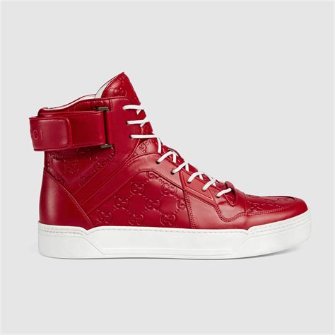 gucci red thermal|Buy Gucci Signature High Top 'Red' .